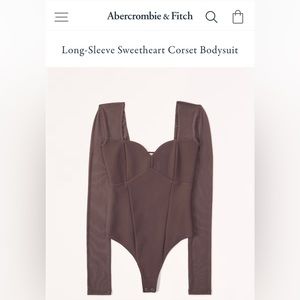 Abercrombie bodysuit